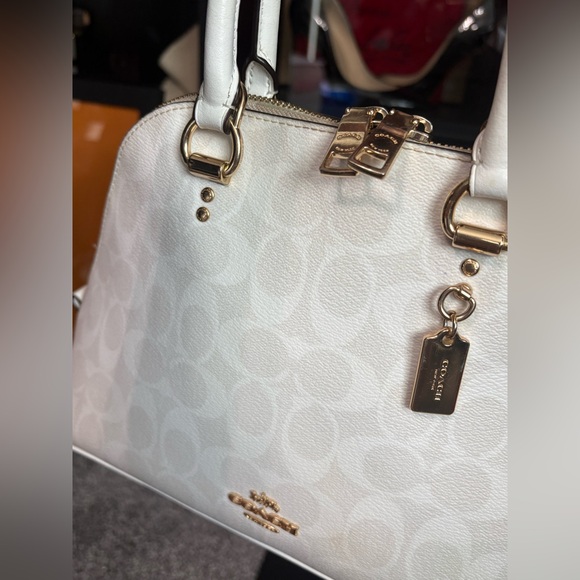 COACH KATY SATCHEL IN SIGNATURE CANVAS - Picture 6 of 17